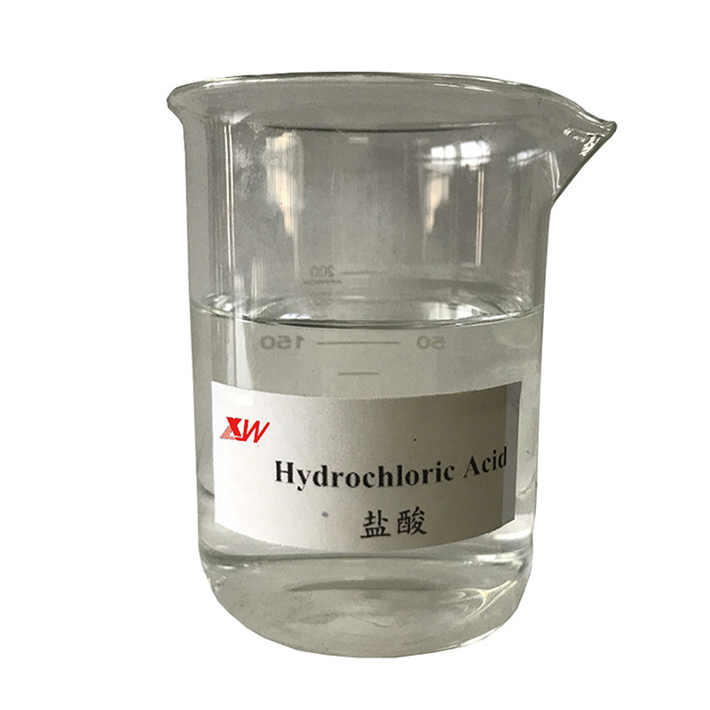 Ácido clorhídrico de corrosividad transparente para limpieza